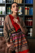 Tricky Toucans Fine Wool Silk Stripe